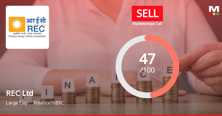 MarketsMOJO Downgrades REC Stock to 'Sell' Amid Declining Cash Flow