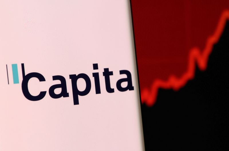 UK's Capita flags up to 140 million pound cash outflow in 2024, shares fall